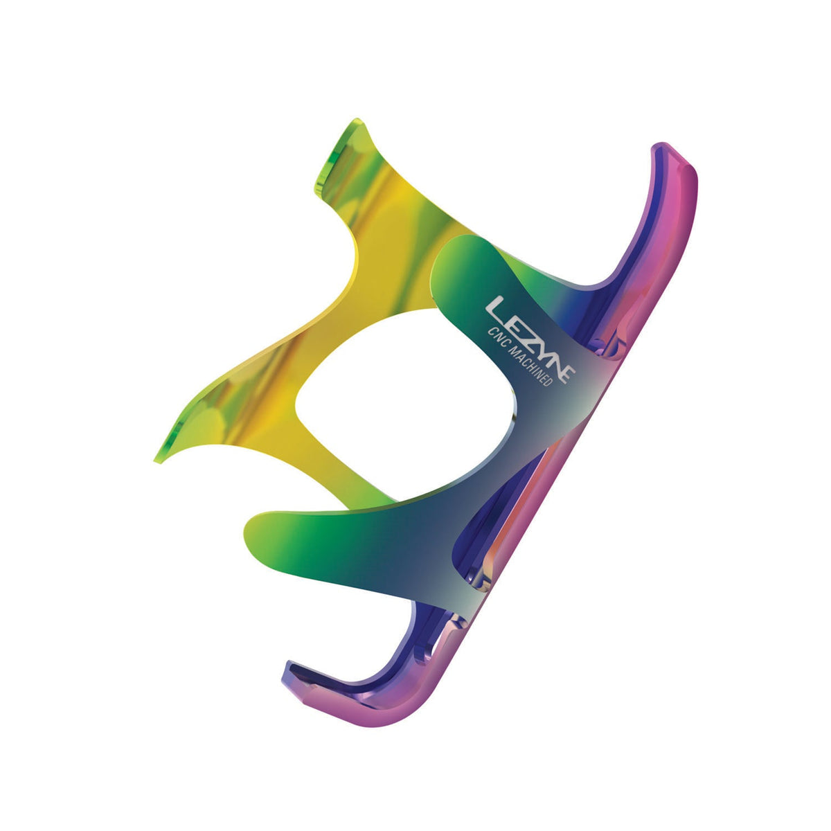 Flaskhållare LEZYNE CNC ALLOY CAGE neometallisk