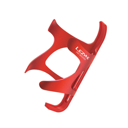 LEZYNE CNC ALLOY CAGE raudonas gertuvės laikiklis