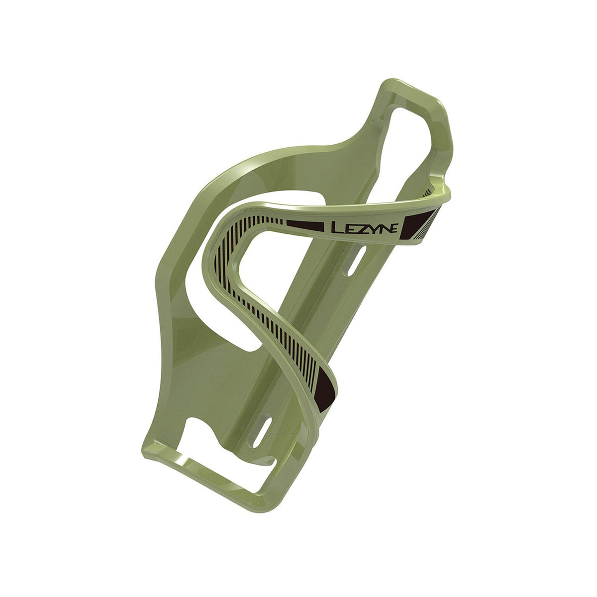 Flaskhållare LEZYNE FLOW CAGE SL-L vänsteröppning armégrön