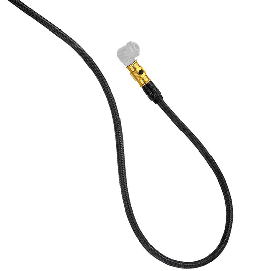 LEZYNE crijevo od pletenog najlona ABS Flip Thread Chuck + priključci za podnu pumpu