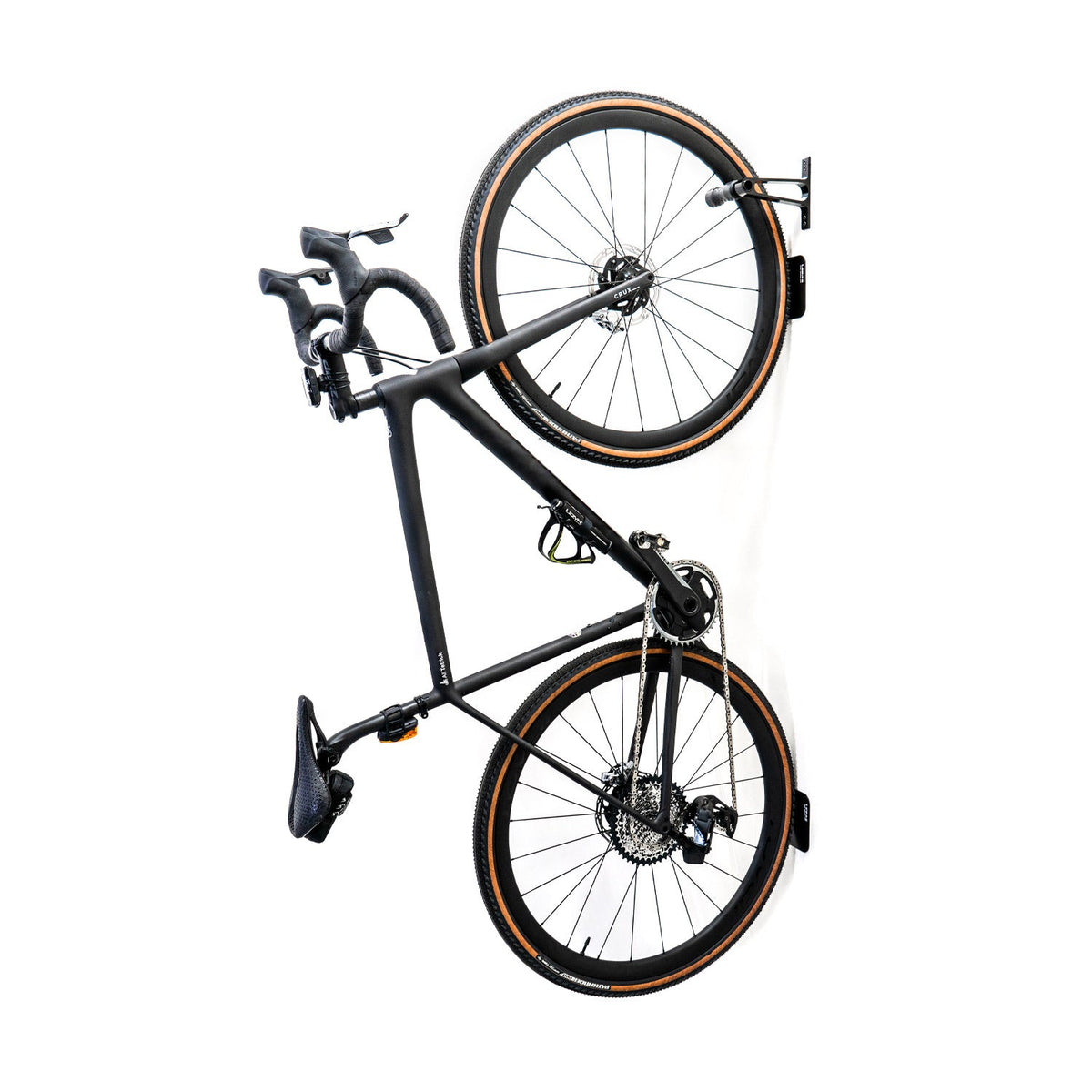 Väggkrok för cykelhjul LEZYNE CNC aluminium svart