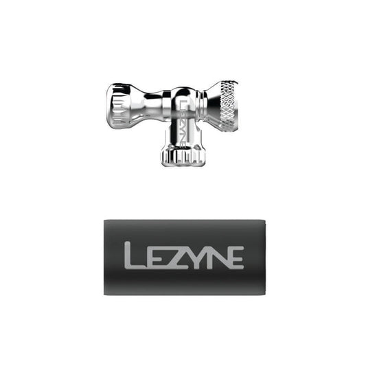 CO2 hlavica LEZYNE CONTROL DRIVE CO2 strieborná