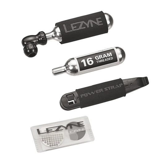 Opravná súprava LEZYNE TWIN DRIVE Repair Combo + závitová bombička CO₂