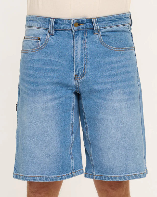 Short DHARCO JORT UNISEX COASTAL WASH Bleu