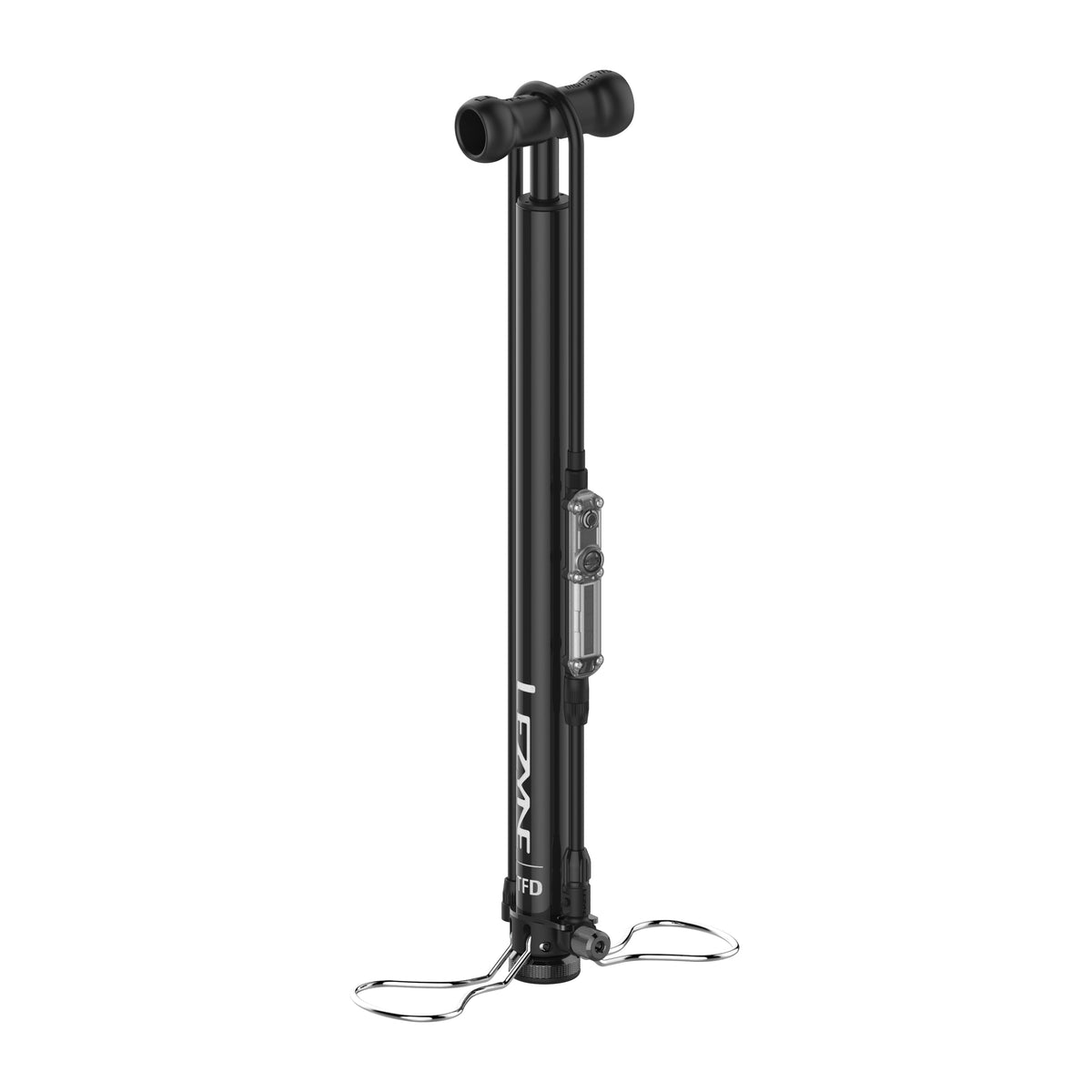 LEZYNE DIGITAL TRAVEL FLOOR DRIVE -jalkapumppu, musta