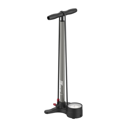 Šedá dílenská pumpa LEZYNE SPORT FLOOR DRIVE