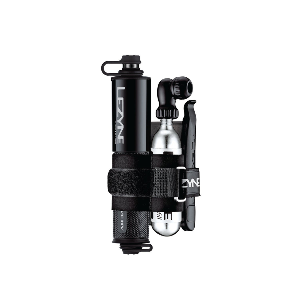 Handpump LEZYNE POCKET DRIVE HV LOADED svart