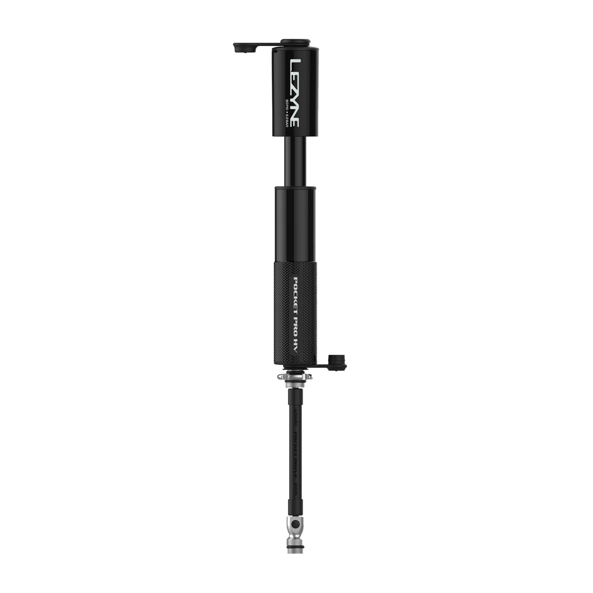 LEZYNE POCKET DRIVE PRO HV Matt Black Hand Pump