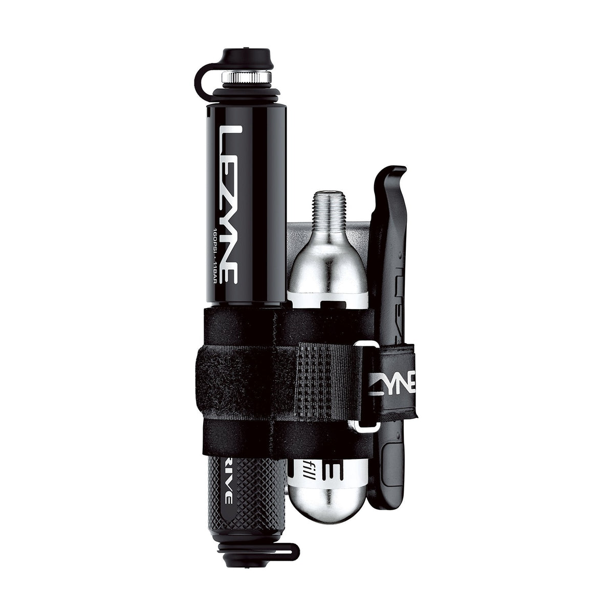 Pompa a mano LEZYNE CNC POCKET DRIVE LOADED nera