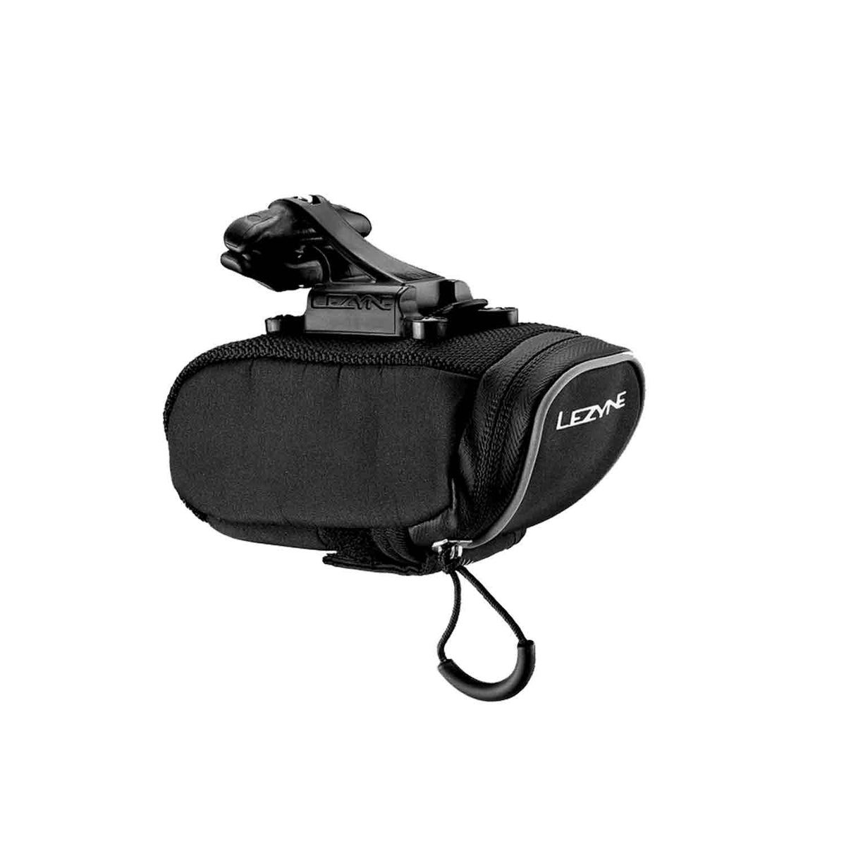 LEZYNE Micro Caddy zadeltas zwart met QR-systeem