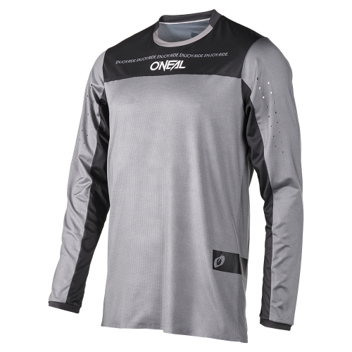 Maillot O'NEAL ELEMENT FR HYBRID Manches Longues Noir/Gris