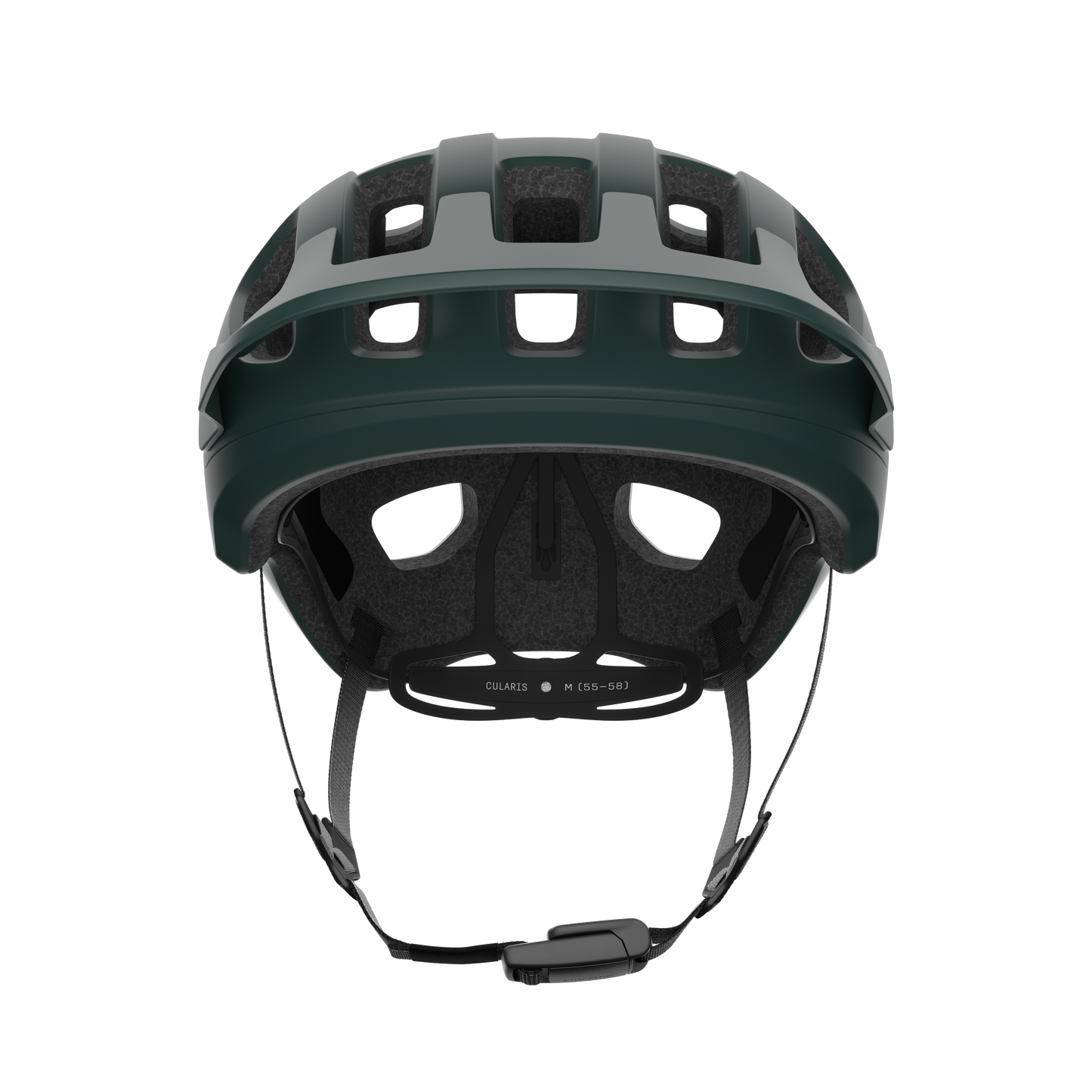 MTB-Helm POC CULARIS Grün/Weiß Matt