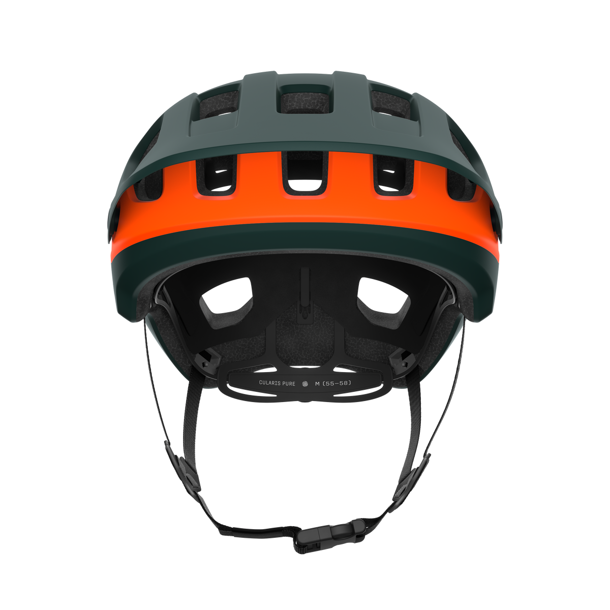 Casco MTB POC CULARIS PURE Verde Mate/Naranja Mate