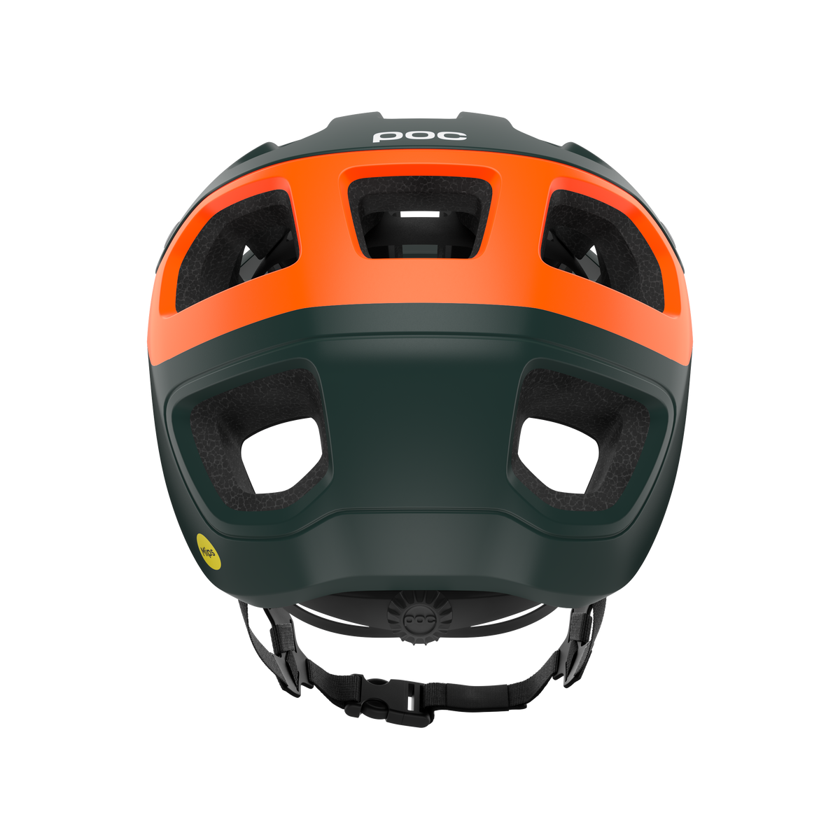 Casco MTB POC CULARIS PURE Verde Mate/Naranja Mate