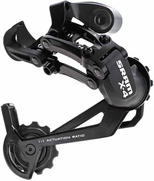 Achterderailleur SRAM X4 7/8/9V Lange Kooi