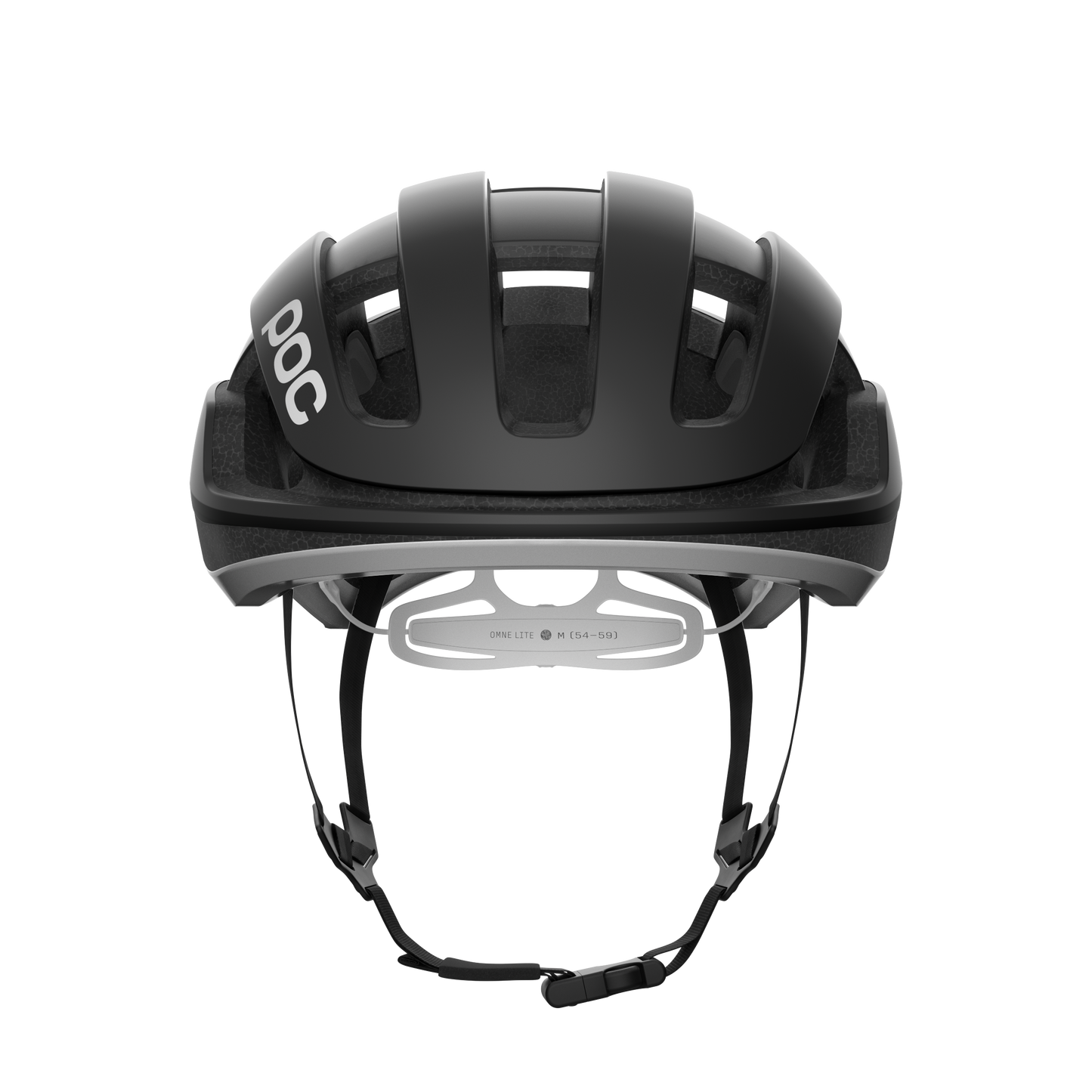 Straßenhelm POC OMNE LITE Schwarz Matt/Weiß