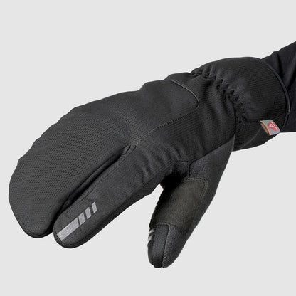 GRIPGRAB NORDIC 2 WINDPROOF DEEP WINTER LOBSTER fekete kerékpáros kesztyű