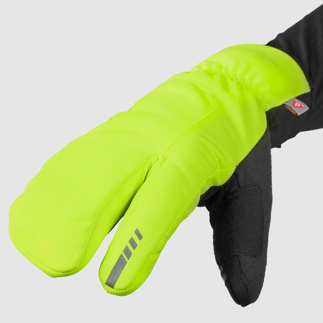 GRIPGRAB NORDIC 2 WINDPROOF DEEP WINTER LOBSTER Gloves Yellow