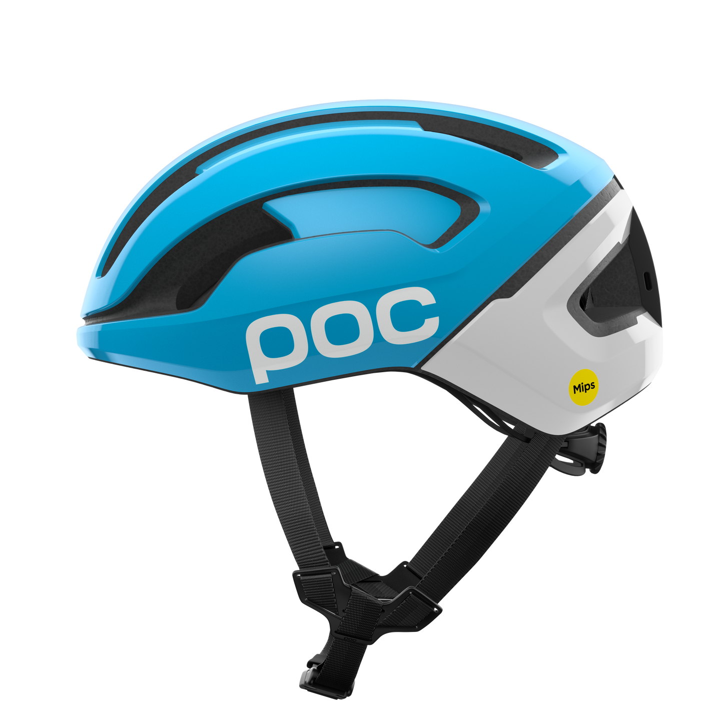 Straßenhelm POC OMNE BEACON MIPS Blau/Weiß