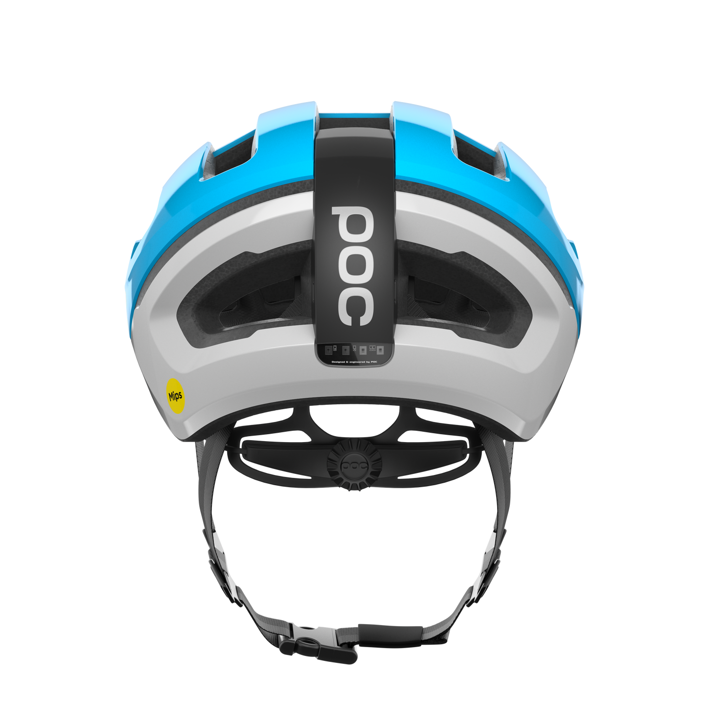 Straßenhelm POC OMNE BEACON MIPS Blau/Weiß