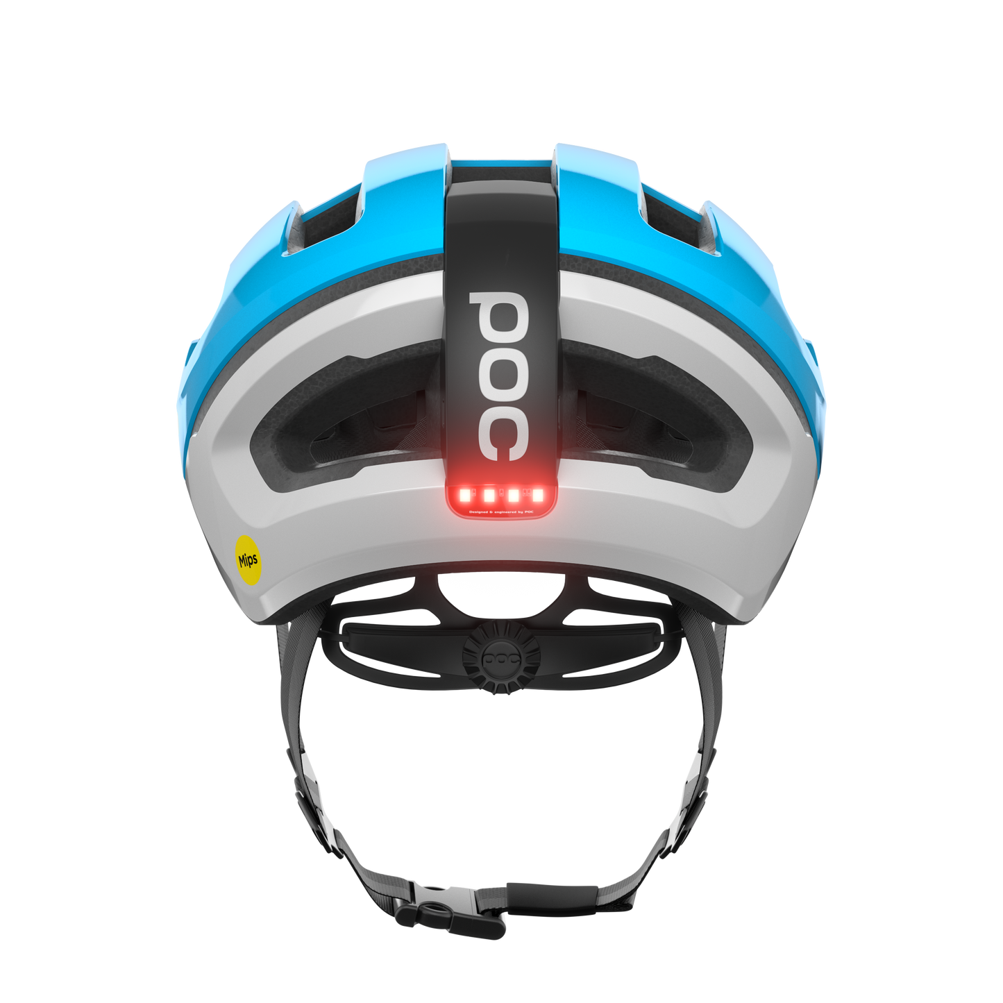 Straßenhelm POC OMNE BEACON MIPS Blau/Weiß