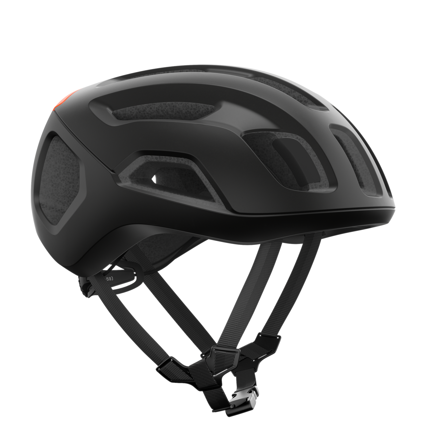 Casco Strada POC VENTRAL AIR MIPS Nero/Arancione Fluo Opaco