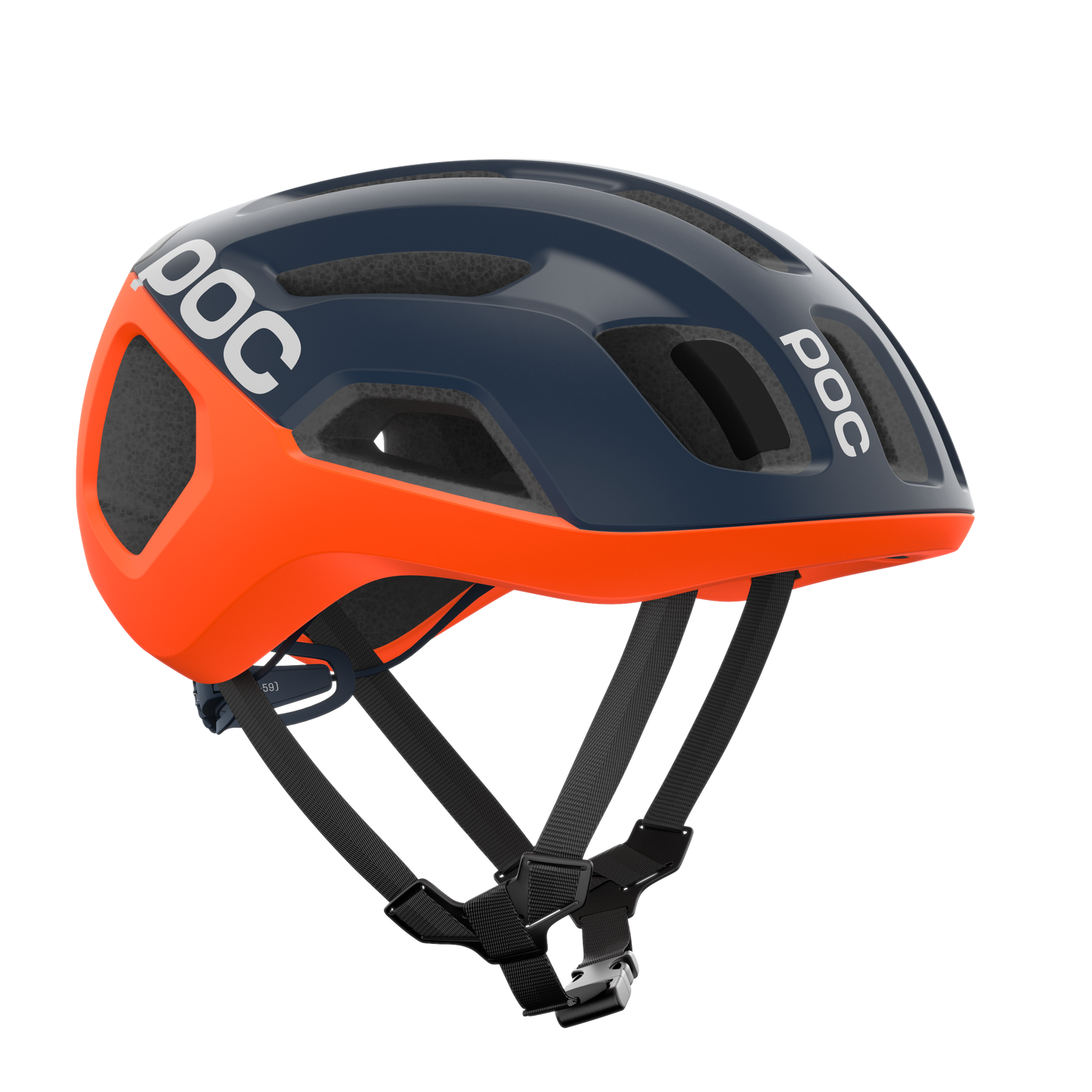 Casque Route POC VENTRAL AIR MIPS Marine/Orange/Blanc Matt