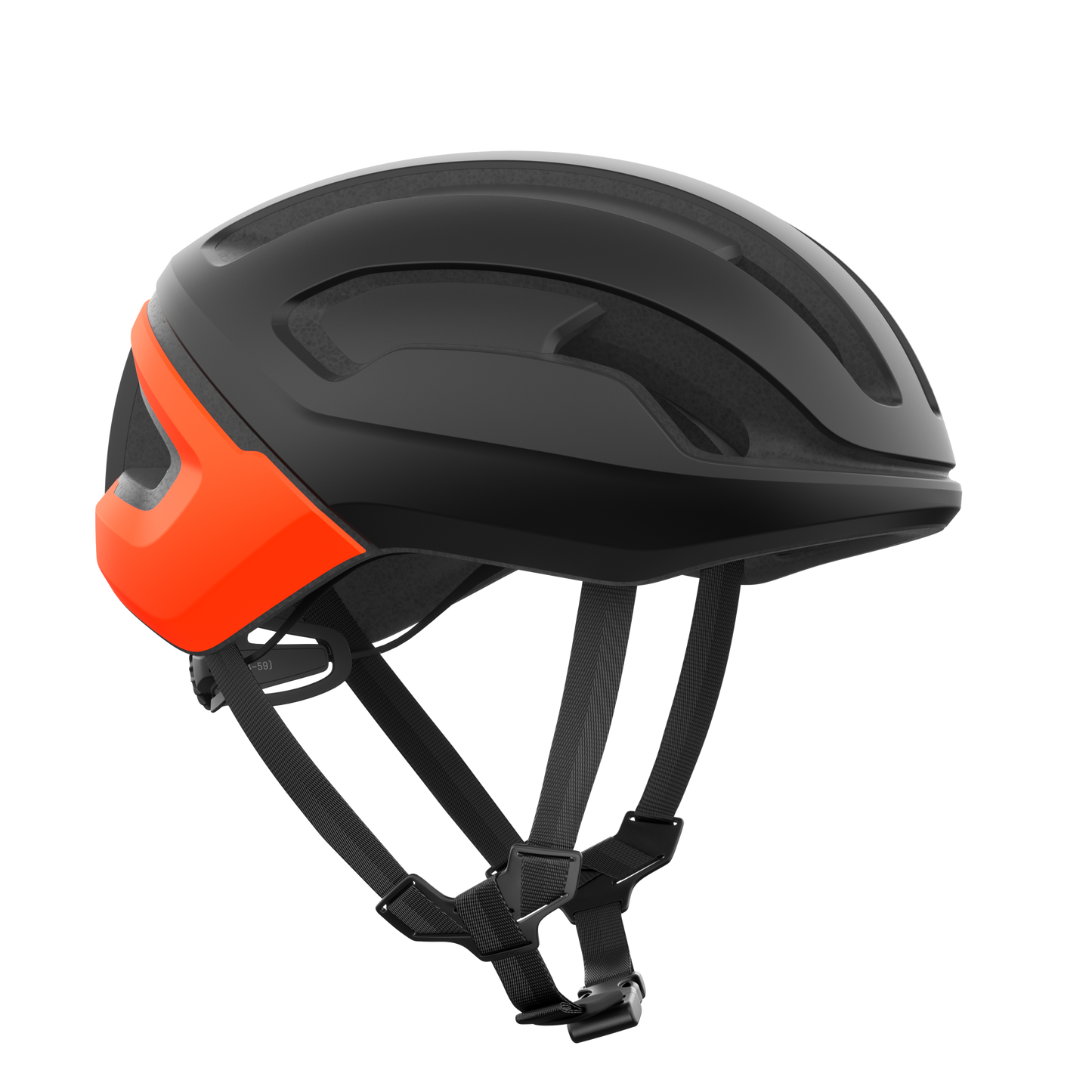 Rennradhelm POC OMNE AIR MIPS Schwarz Matt/Orange Fluo