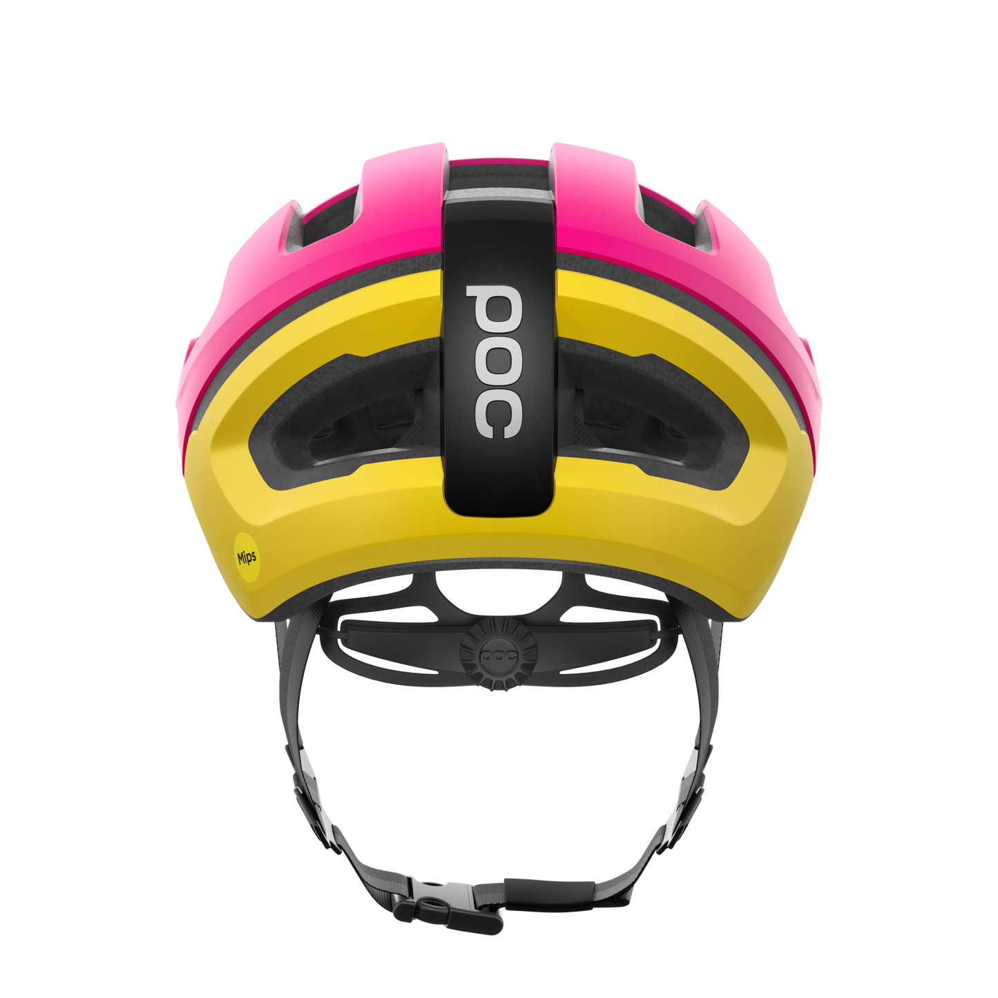 Casco Strada POC OMNE AIR MIPS Logo Rosa/Giallo