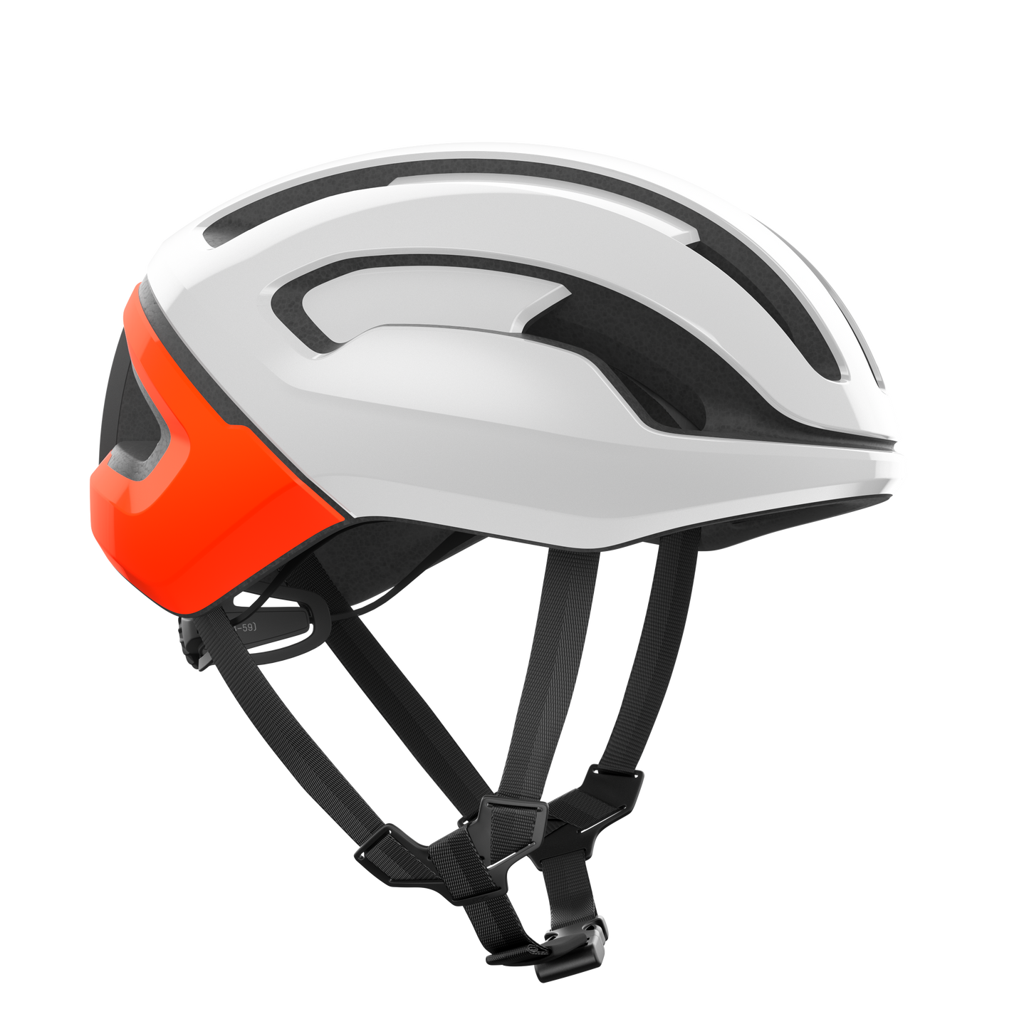 Casque Route POC OMNE AIR MIPS Blanc/Orange Fluo