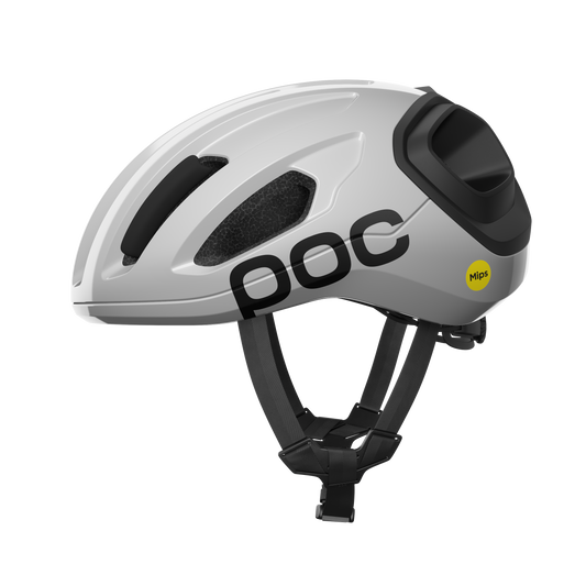 Casque Route POC AMIDAL MIPS Blanc/Noir Matt