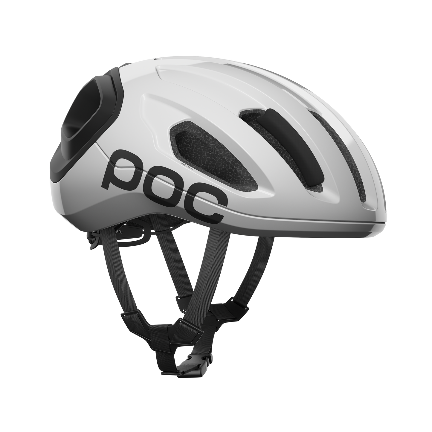 Casque Route POC AMIDAL MIPS Blanc/Noir Matt