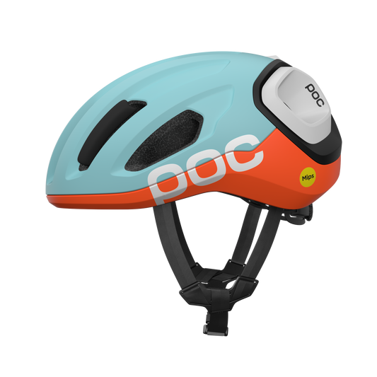 Casque Route POC AMIDAL MIPS Bleu/Orange Matt