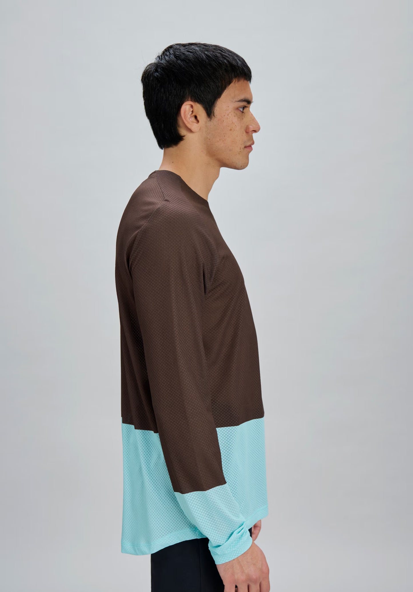 Trikot POC MOTION AIR Lange Ärmel Bronze/Blau