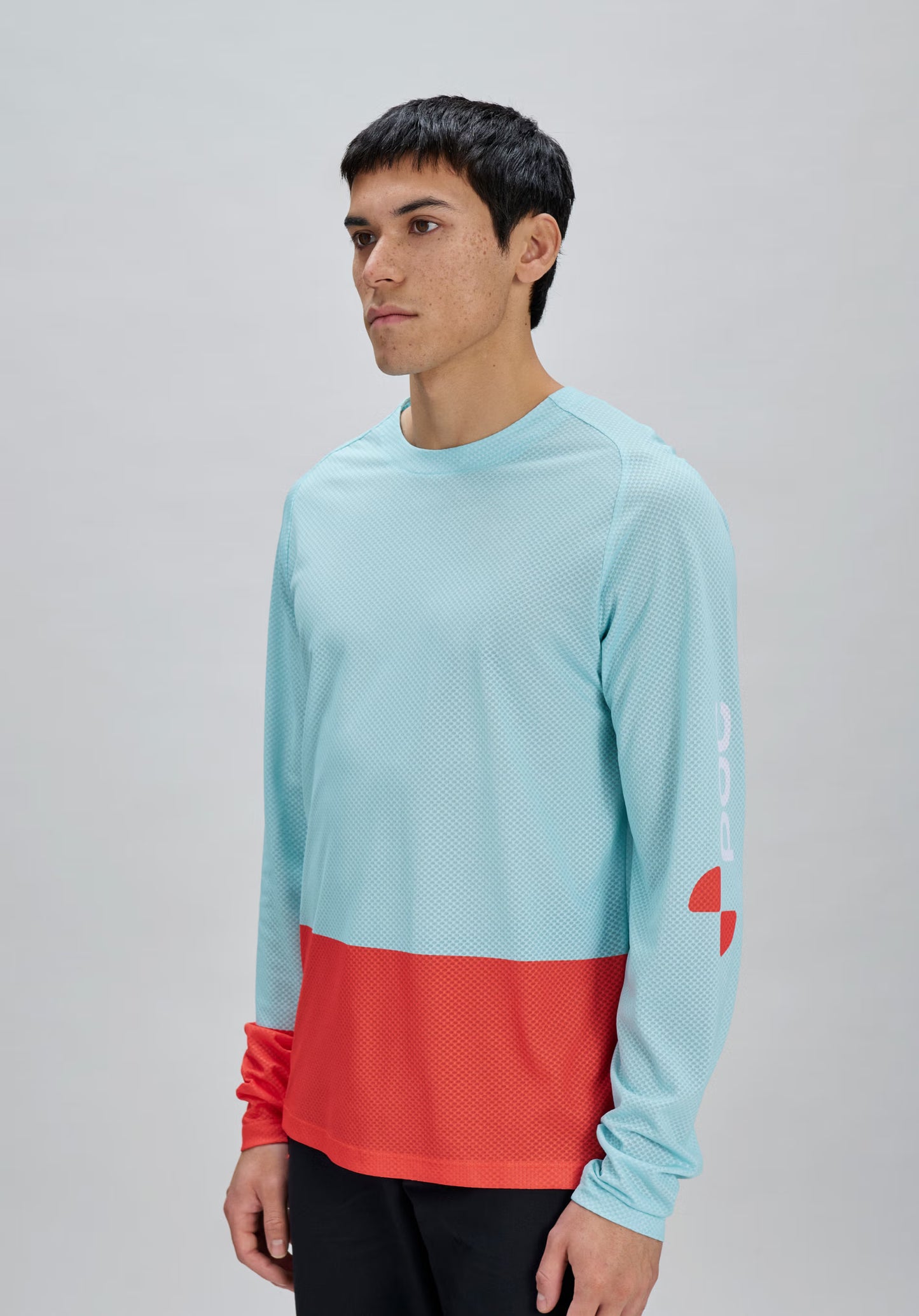 Maglia POC MOTION AIR Maniche Lunghe Blu/Arancione