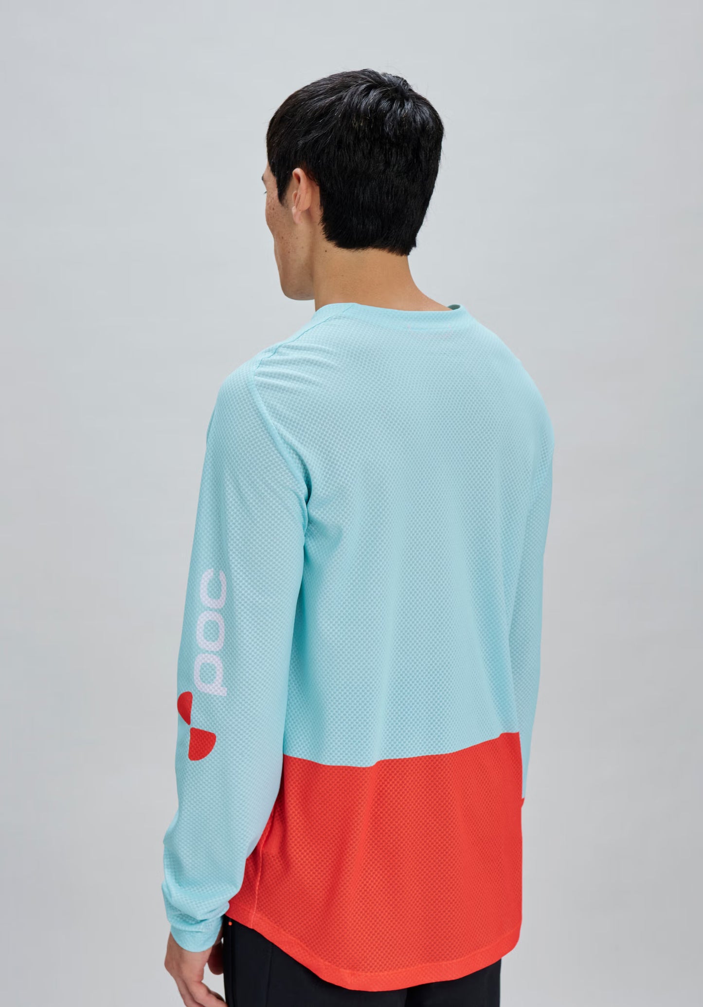 Maglia POC MOTION AIR Maniche Lunghe Blu/Arancione