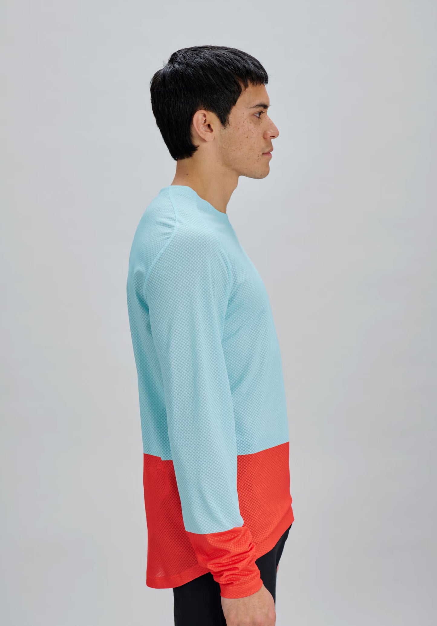 Maglia POC MOTION AIR Maniche Lunghe Blu/Arancione