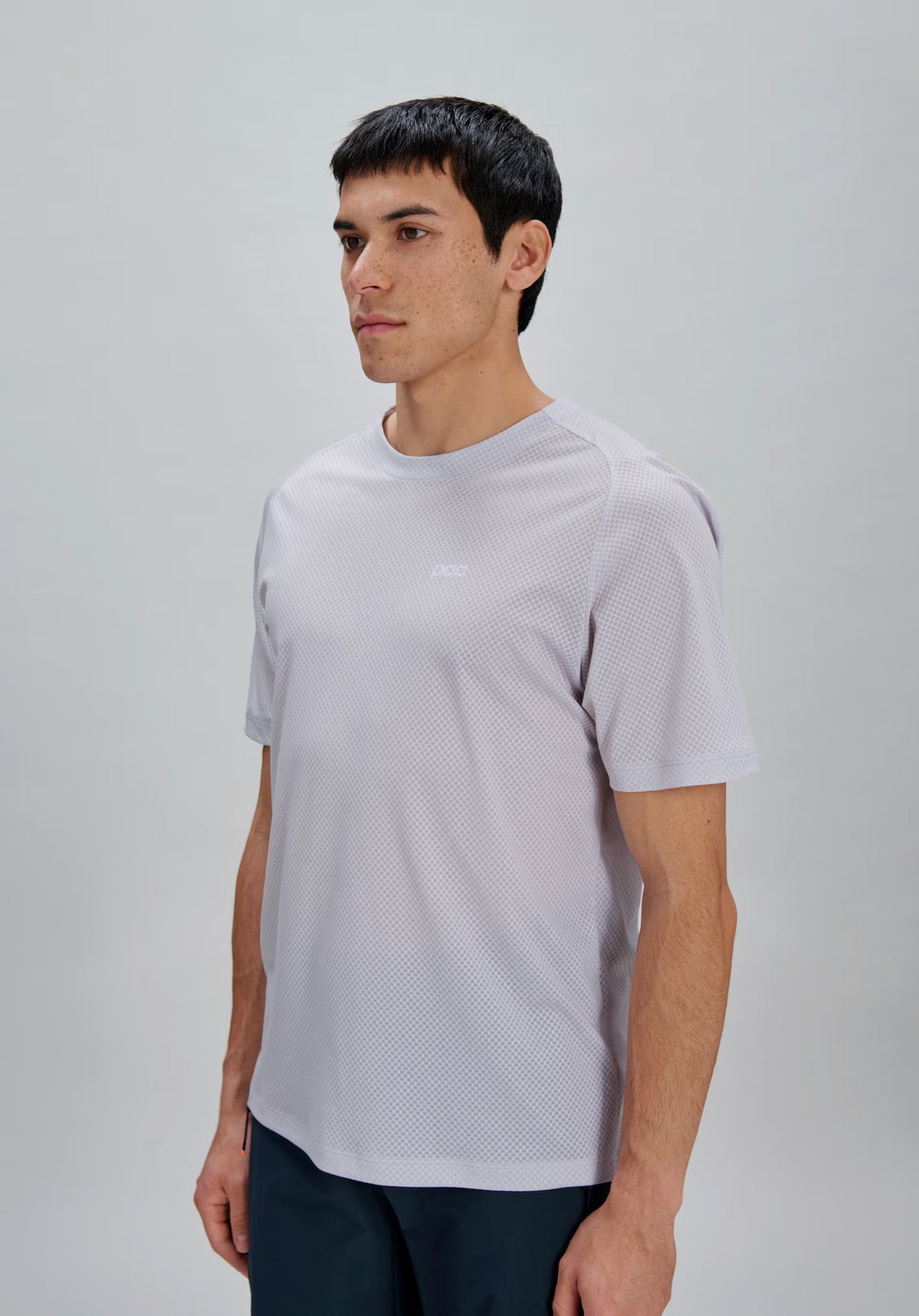 Maillot POC MOTION AIR Manches Courtes Gris Clair
