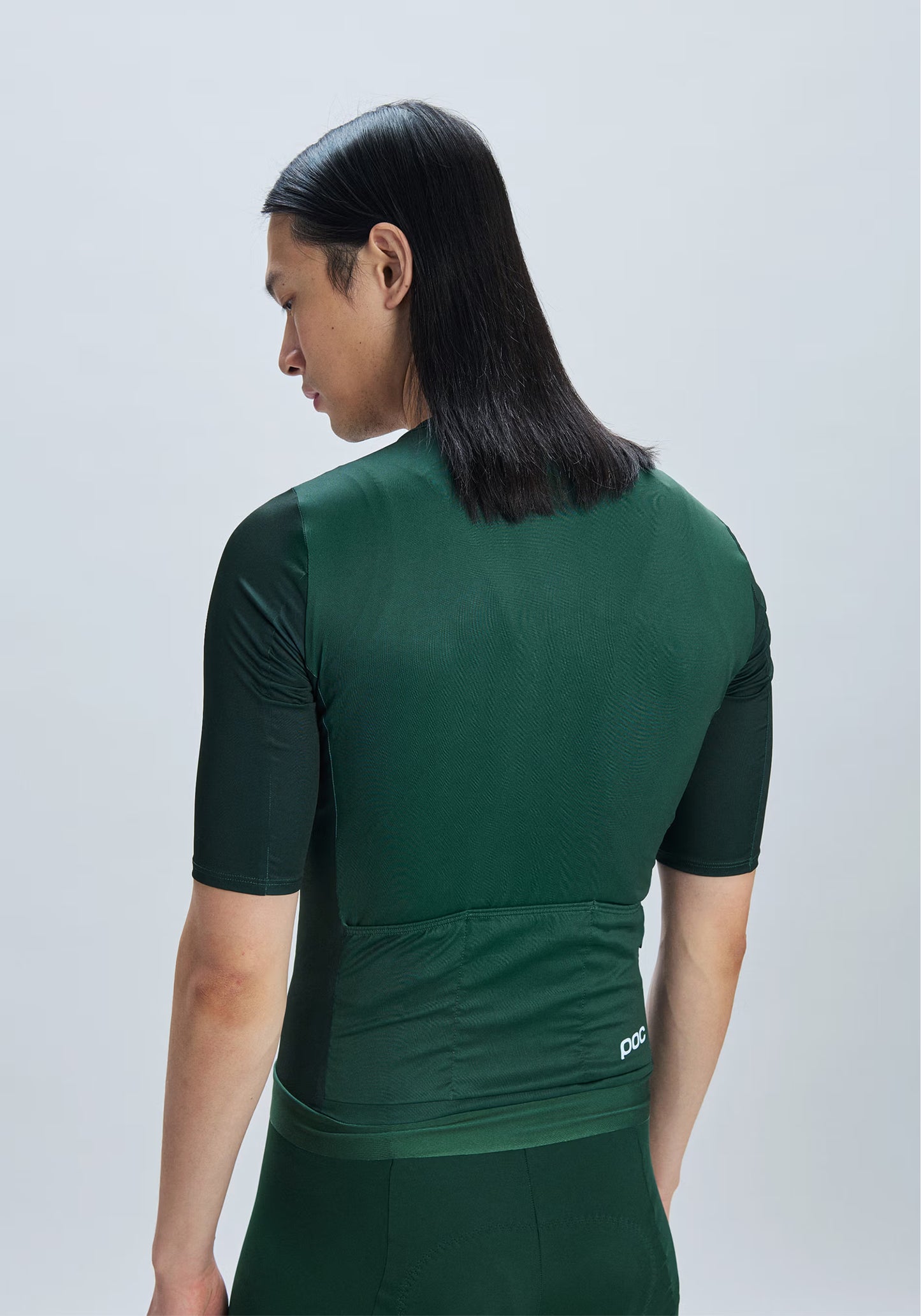 Maillot POC CADENCE Manches Courtes Vert