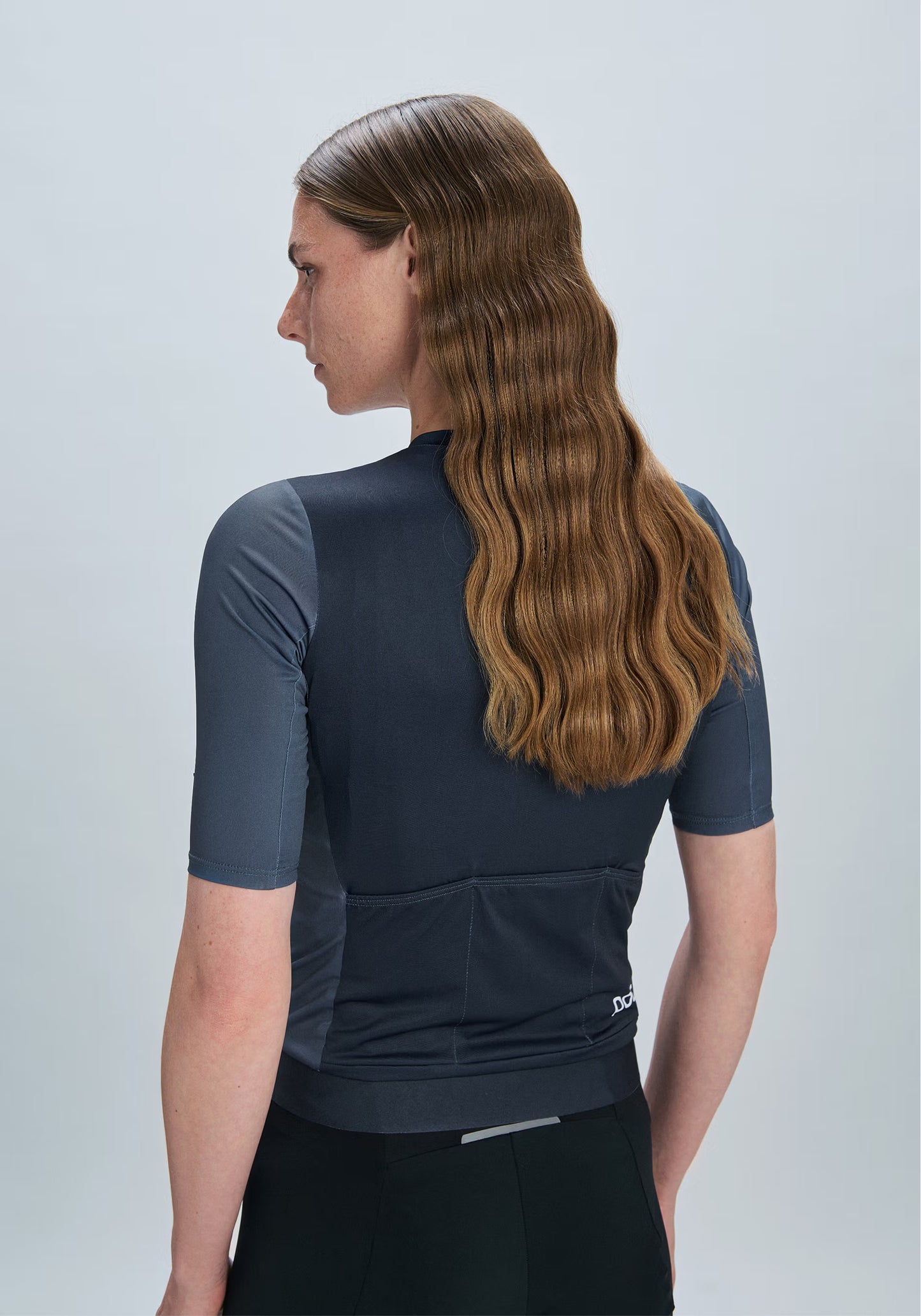 Maglia POC CADENCE Donna Maniche Corte Blu Marina