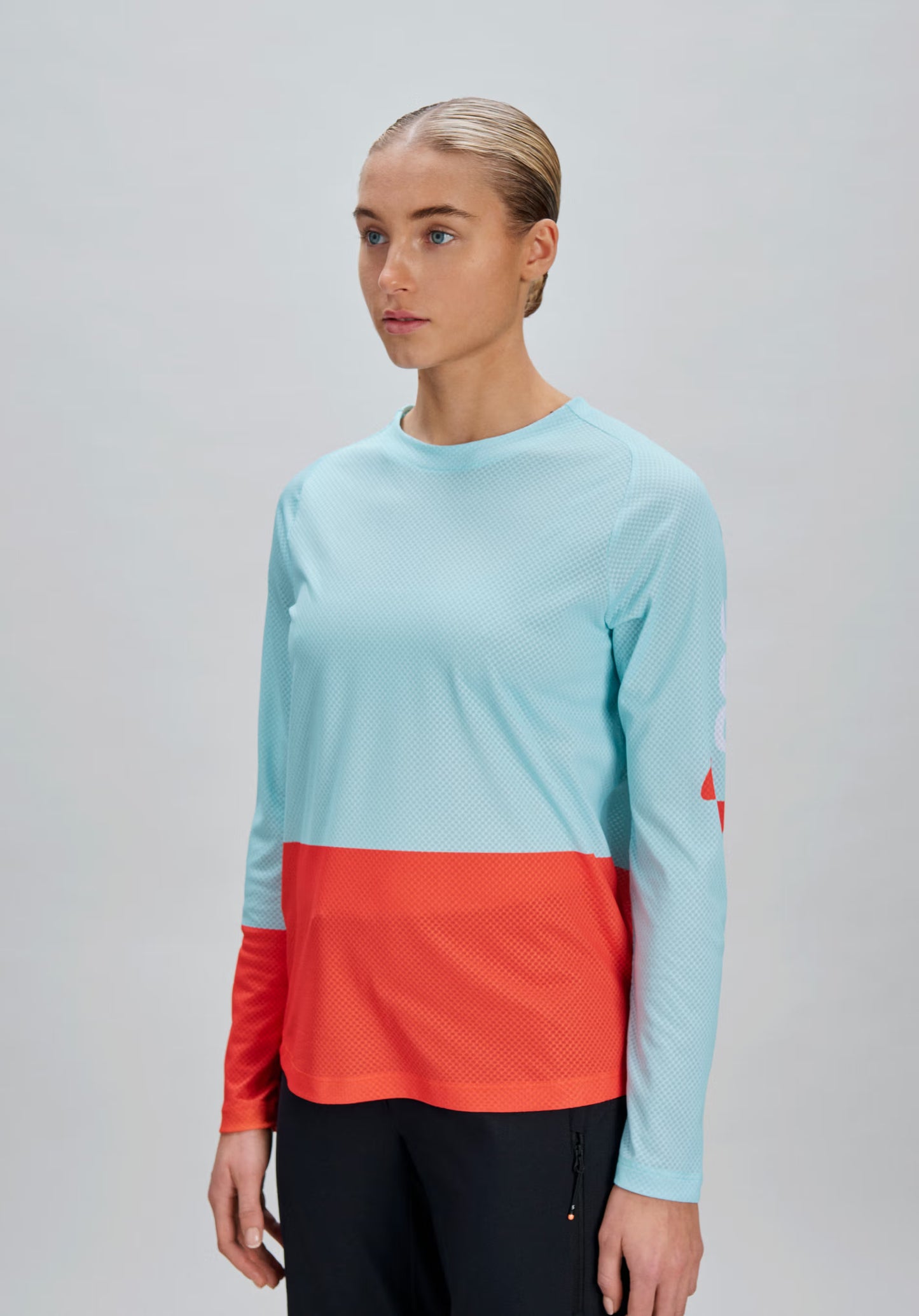 POC MOTION AIR Long Sleeve Women's Jersey Blue/Orange