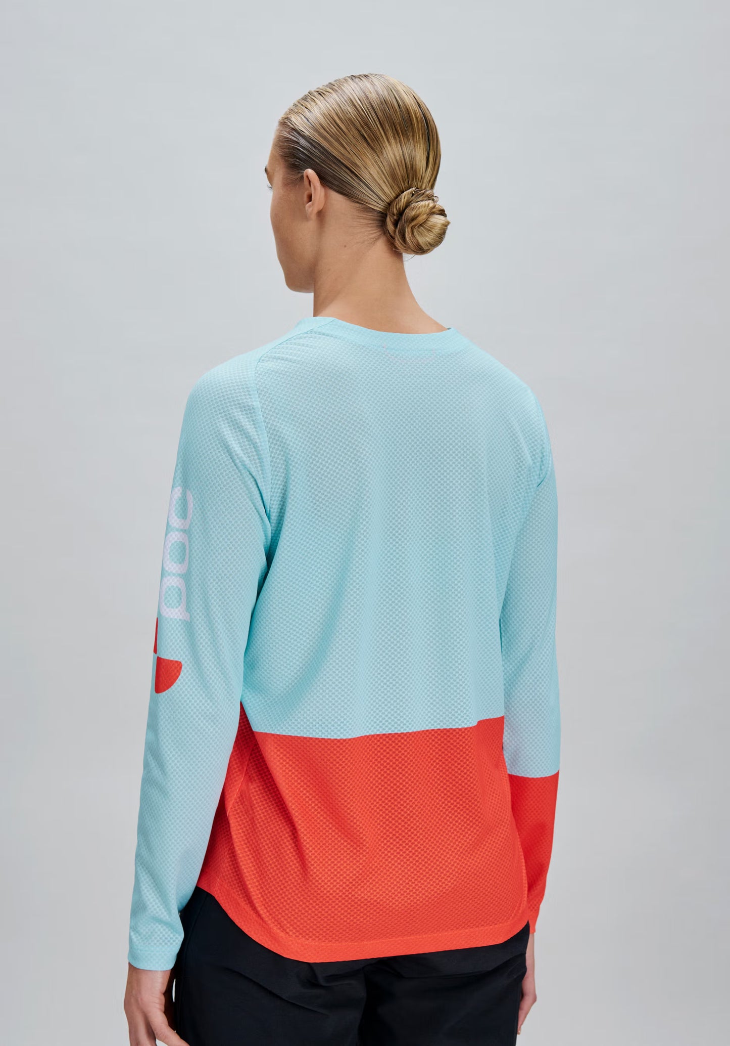 POC MOTION AIR Long Sleeve Women's Jersey Blue/Orange