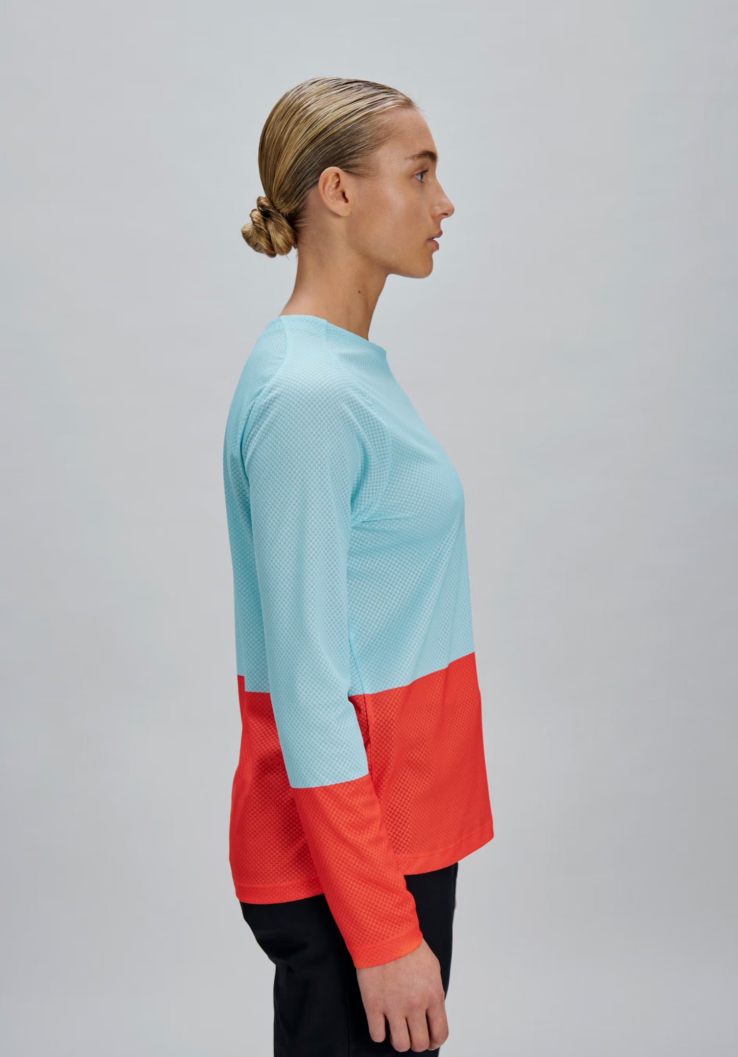 POC MOTION AIR Long Sleeve Women's Jersey Blue/Orange