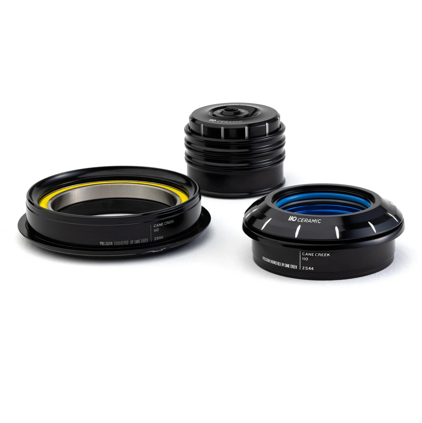 Semi-Integreret Konisk Keramisk Styresæt CANE CREEK 110 1 1/8"-1.5" ZS44/ZS56 Keramisk
