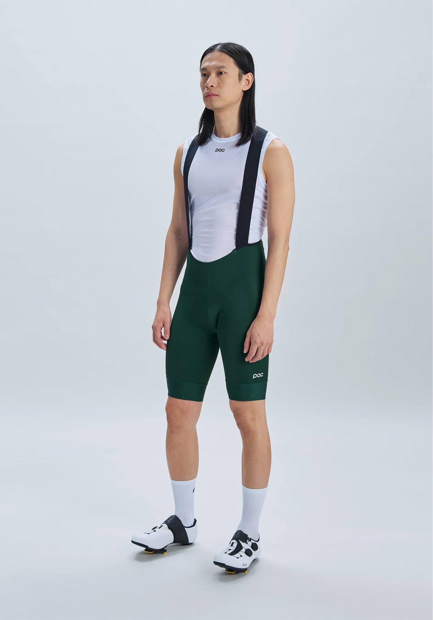 Cuissard Court à Bretelles POC CADENCE Vert