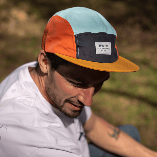 Casquette BURGTEC COURIER FIVE PANEL Moutarde