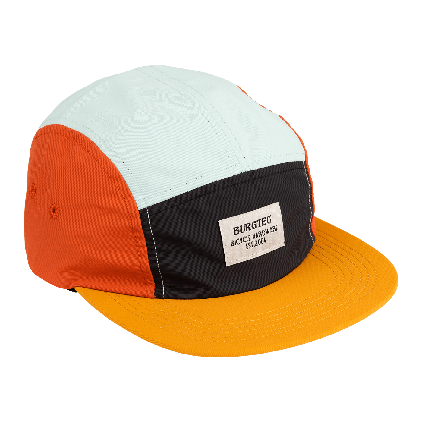 Casquette BURGTEC COURIER FIVE PANEL Moutarde