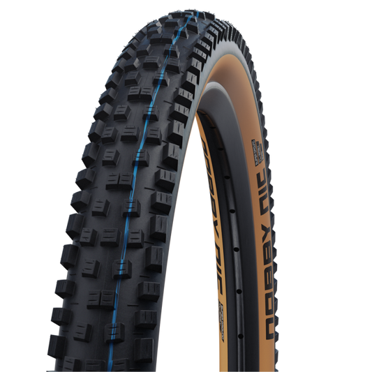 Pneu SCHWALBE NOBBY NIC 29x2.40 ADDIX SPEEDGRIP SUPERGROUND Tubeless Ready Souple Noir/Marron