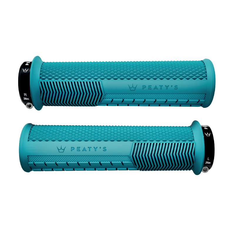 Grips PEATY'S MONARCH KNURL Turquesa