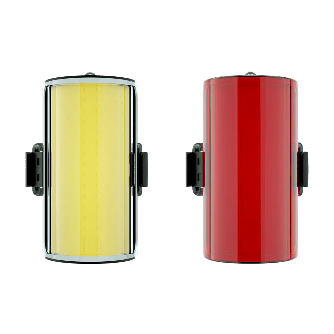 For- og Baglygtsæt KNOG MID COBBER TWINPACK